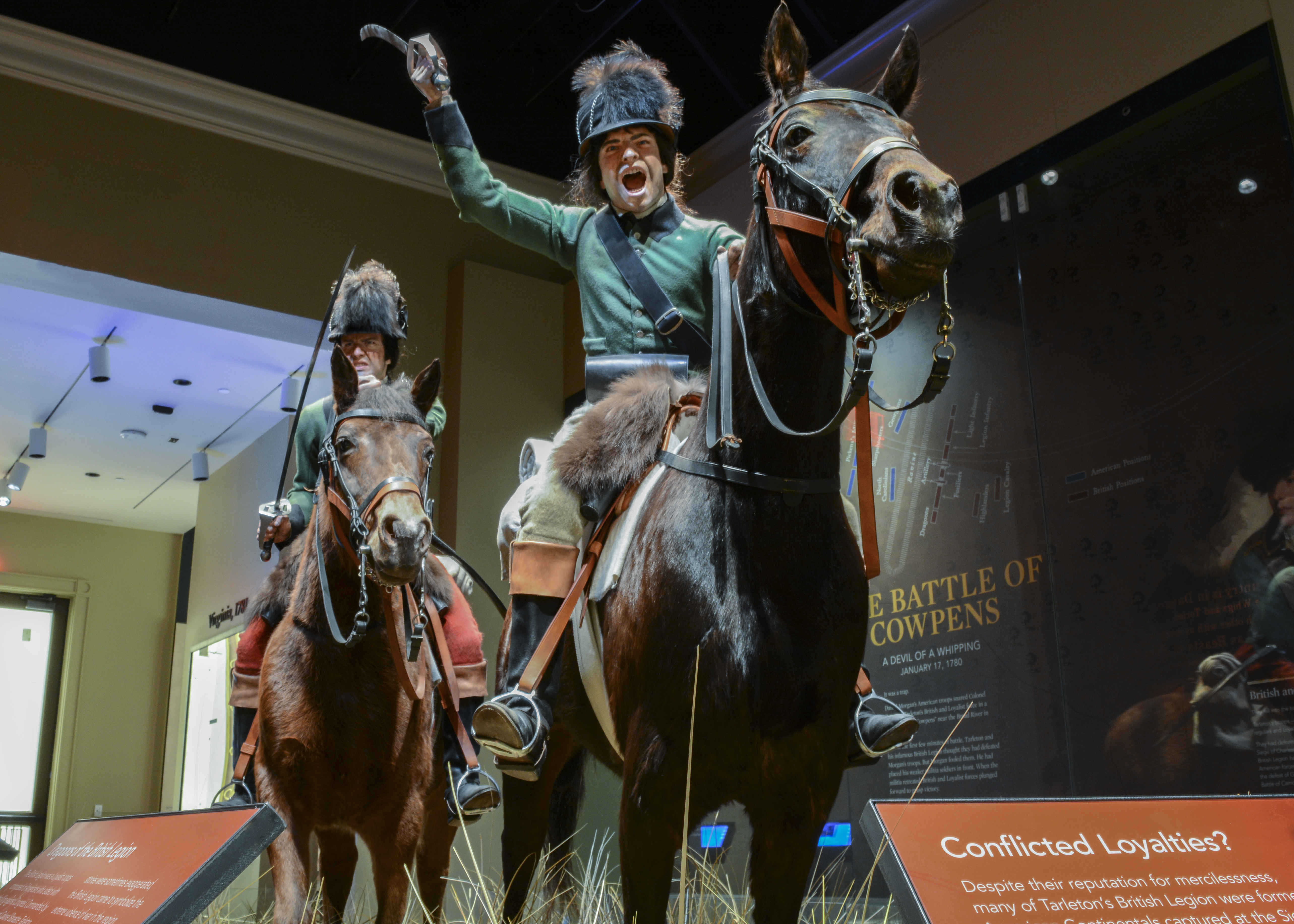 Loyalist Cavalry Troopers Tableau  Credit Moar