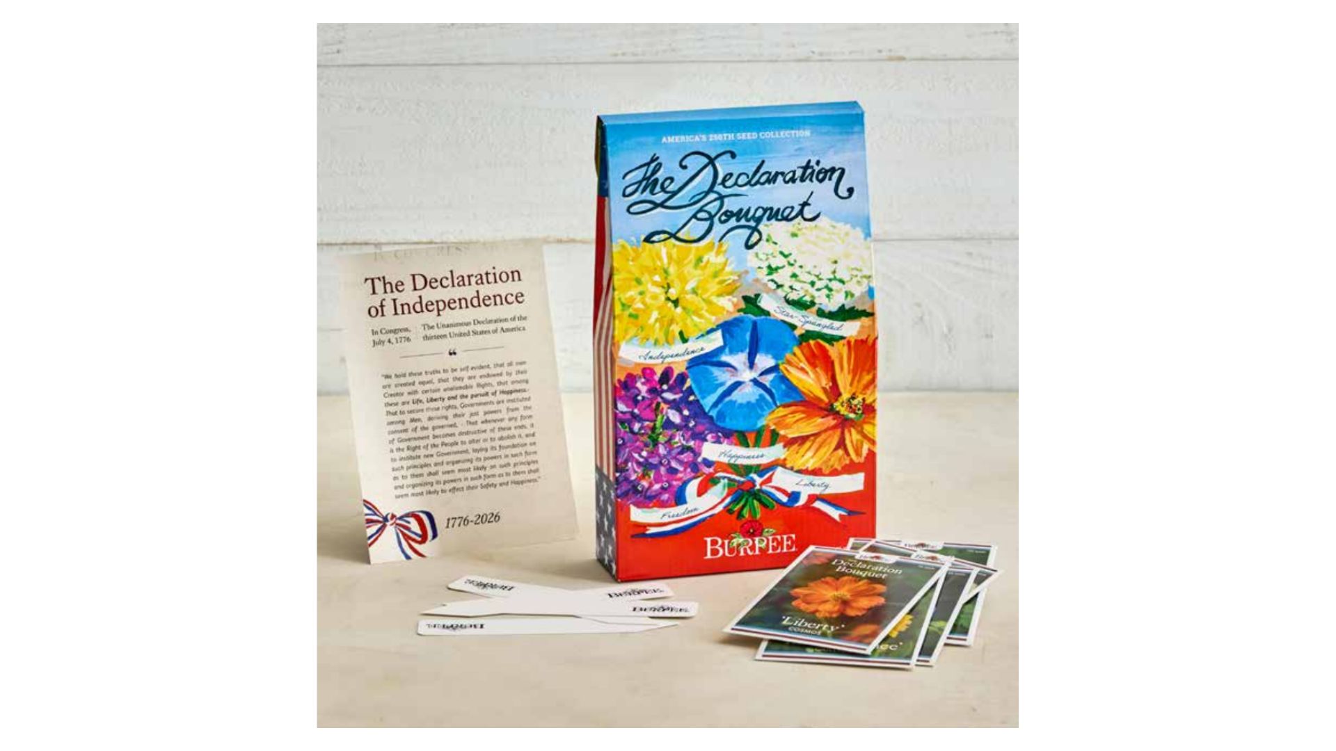The Burpee seed pack