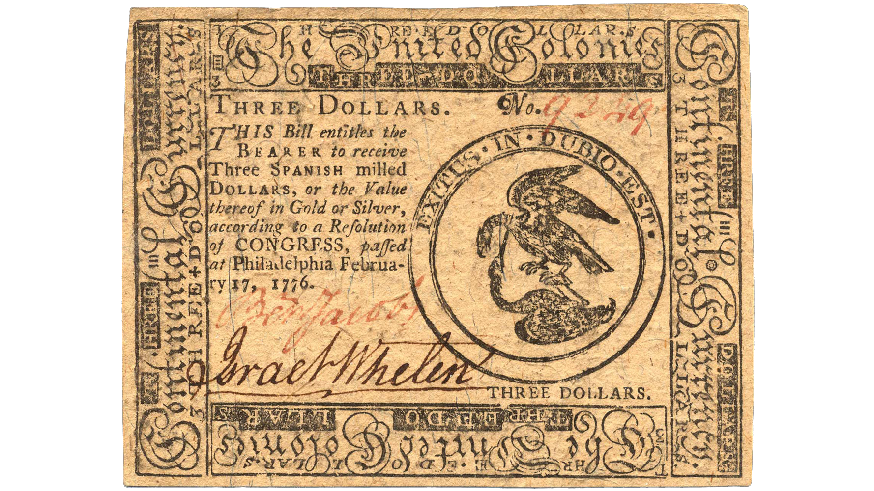 Image 092320 16x9 Continental Currency Collection 1776 Continentalcurrency
