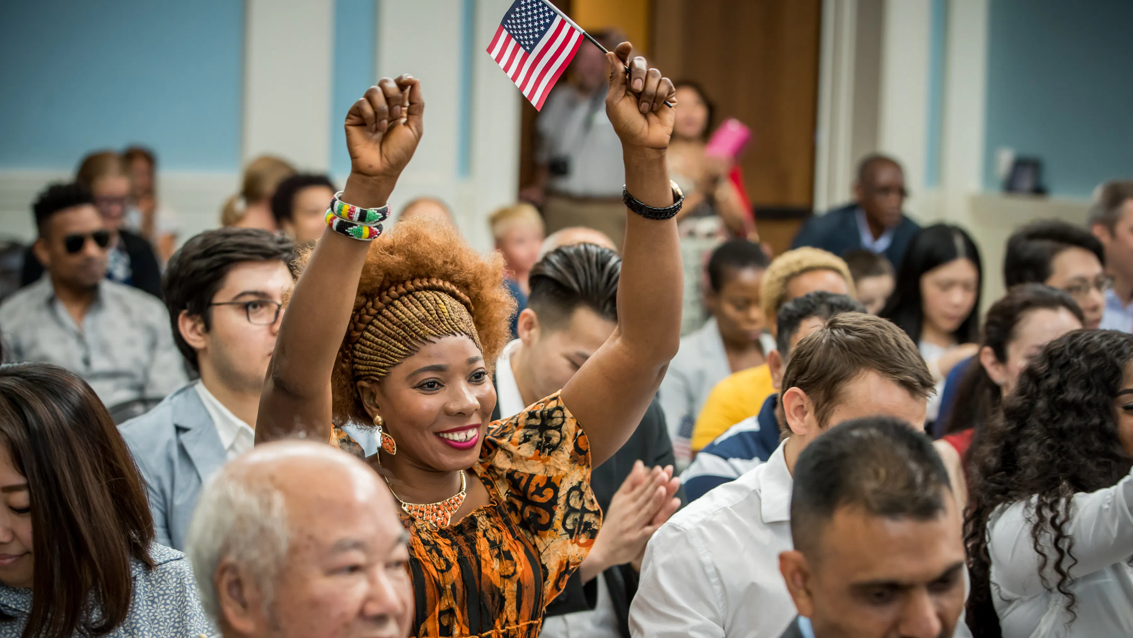 New Citizen At Naturalization Ceremony Credit Moar 