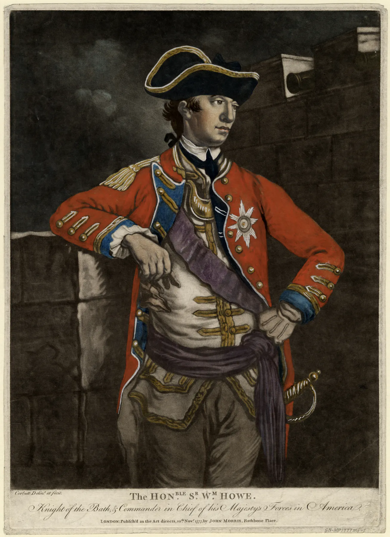 The Honble Sr. Wm. Howe