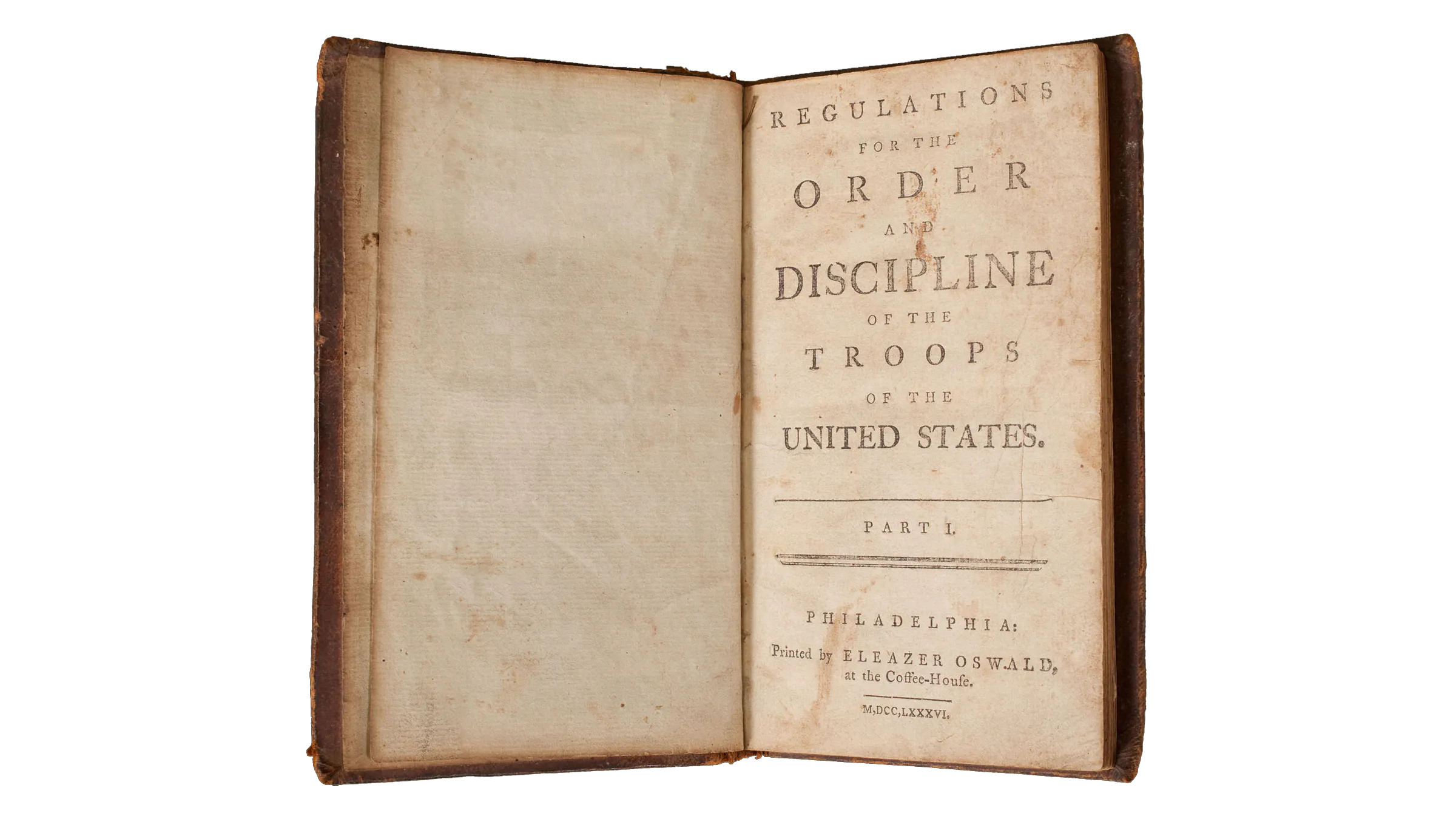 Image 092420 16x9 Baron Von Steuben Regulations Collection Vonsteubensregulations