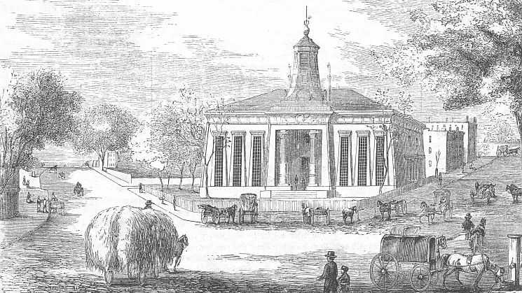Photo of Newark Courthouse.
