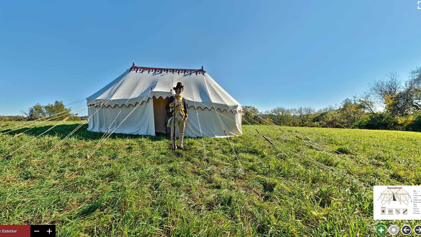 Virtual Washington Tent Experience  Credit Moar