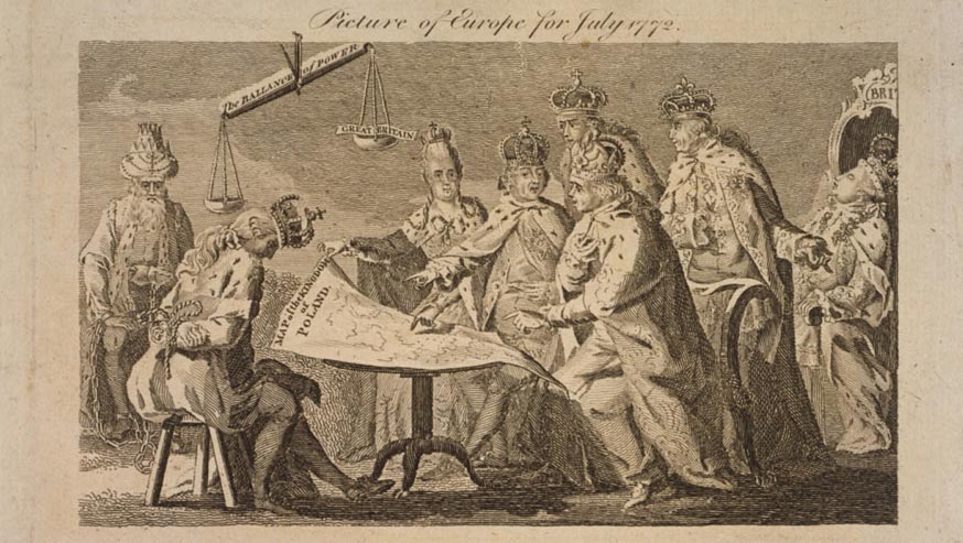 Picture of Europe for July 1772