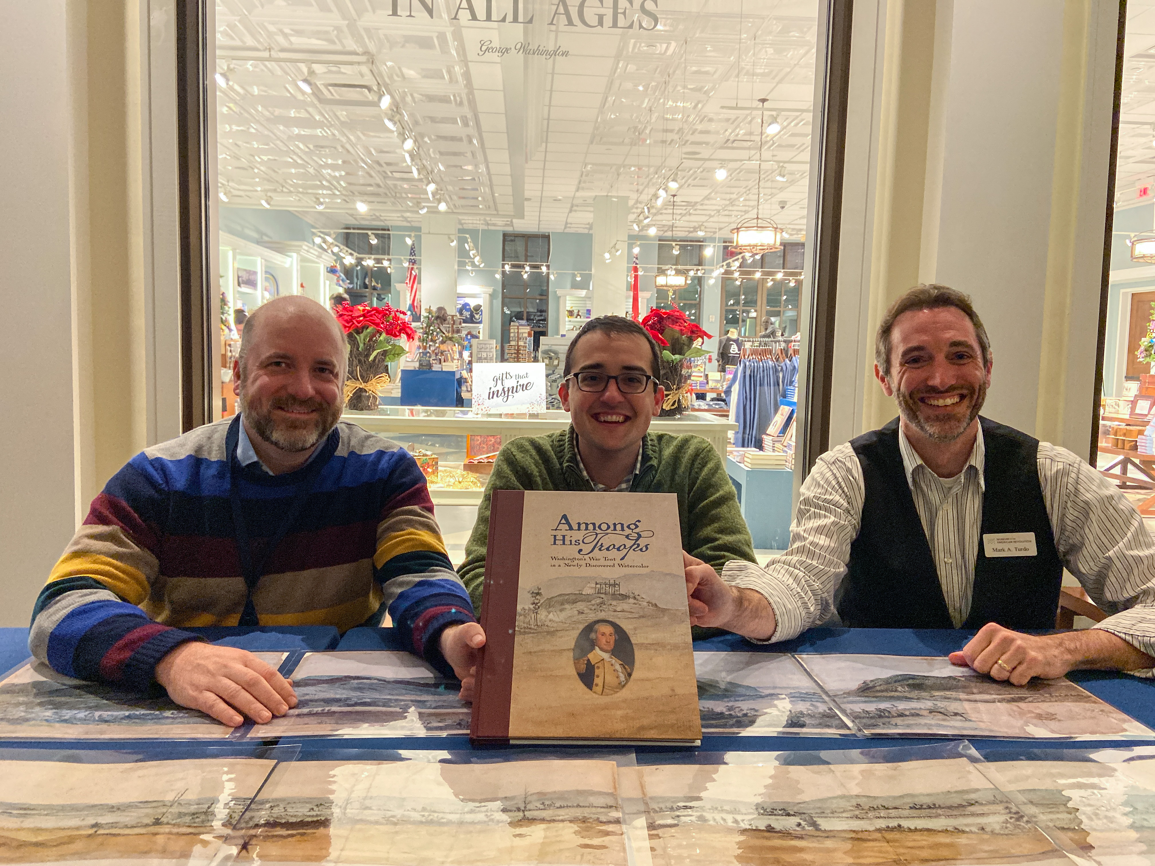 Among His Troops Book with Phil Mead Matt Skic Mark Turdo